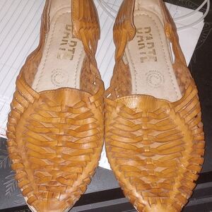 Darte Men's Brown Leather Slip-On Loafers